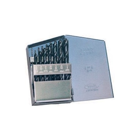 Champion Cutting Tool 15 Piece 705LH Left Hand Jobber Drill Set, 1/16in - 1/2in by 32nds, Champion CHA 115LH